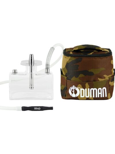 Oduman N7 Smoke Tank – set cu geantă, furtun din silicon și mâner negru