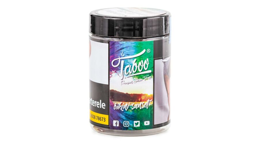 Tutun Narghilea Taboo Bikini Sunset - Pepene Galben + Guma De Mestecat 50gr
