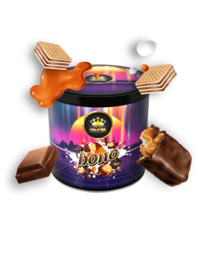 Tutun Narghilea Holster Bono 200g - Napolitană, lapte, cremă de alune