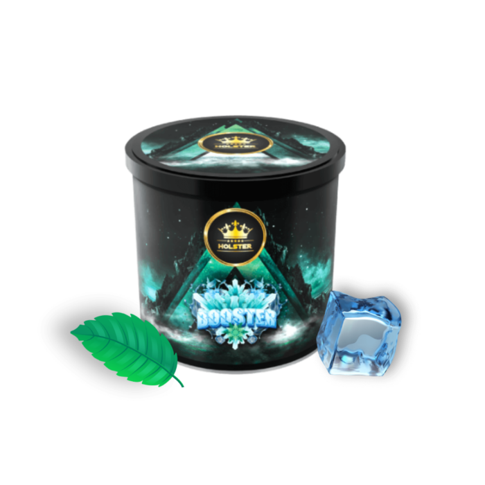 Tutun Narghilea Holster Booster 200g - Menta,Gheata