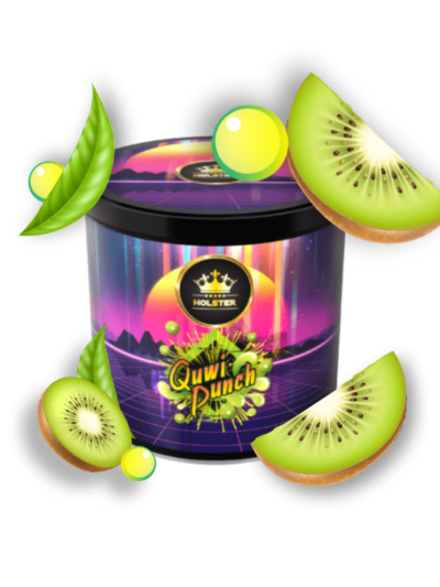 Tutun Narghilea Holster Quwi Punch 200g - Kiwi