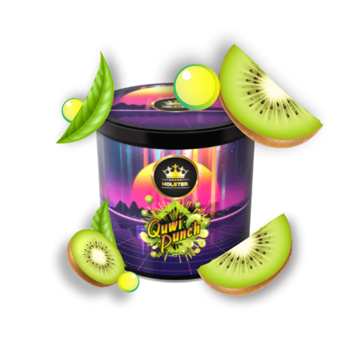 Tutun Narghilea Holster Quwi Punch 200g - Kiwi