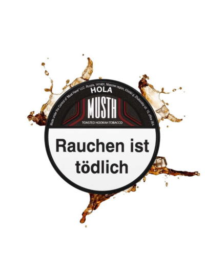 Tutun Narghilea Musth Hola 125g - Cola