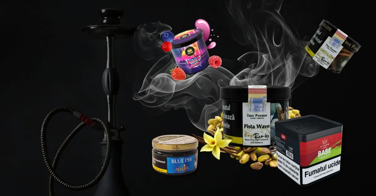 Top branduri de arome cu tutun pentru narghilea în 2025