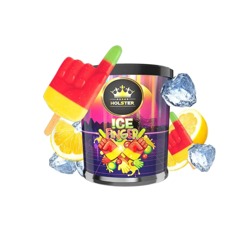 Tutun Narghilea Holster Ice Finger 200g - Lime,Portocala,Zmeura
