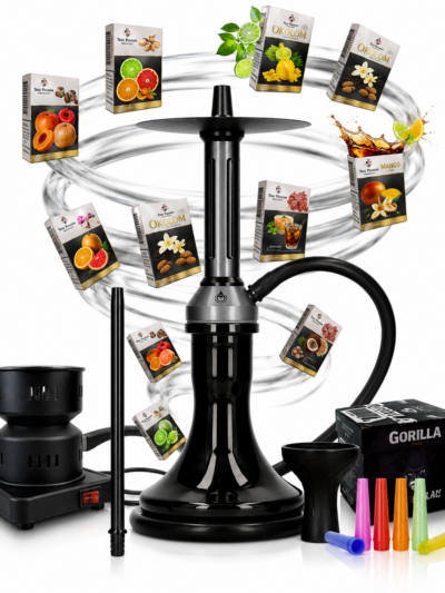 Kit complet Narghilea El Badia Fusion Black