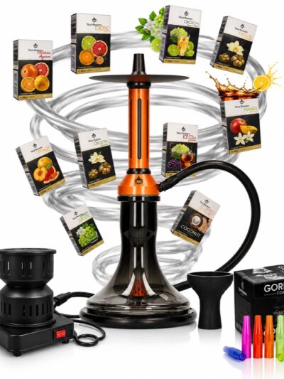 Kit complet Narghilea El Badia Fusion Orange