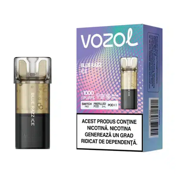 Cartus Vozol SWITCH PRO V2 Blue Razz Ice