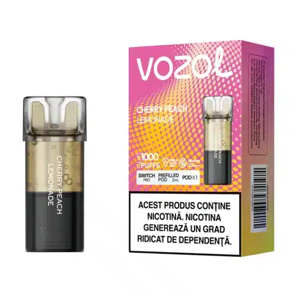 Cartus Vozol SWITCH PRO V2 Cherry Peach Lemonade