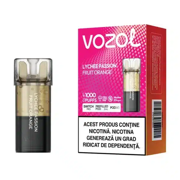 Cartus Vozol SWITCH PRO V2 Lychee Passion Fruit Orange