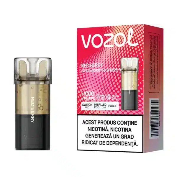 Cartus Vozol SWITCH PRO V2 Red Berries