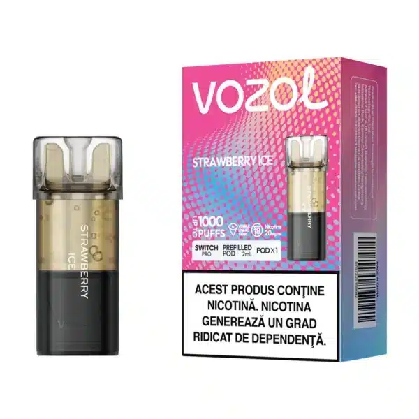 Cartus Vozol SWITCH PRO V2 Strawberry Ice