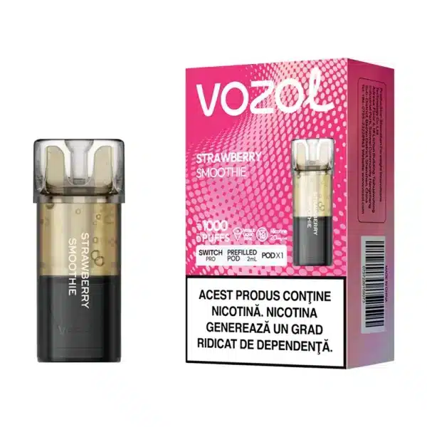 Cartus Vozol SWITCH PRO V2 Strawberry Smoothie