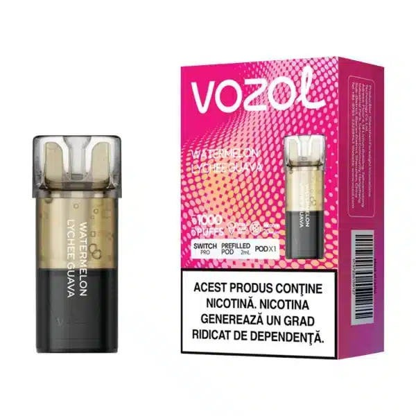 Cartus Vozol SWITCH PRO V2 Watermelon Lychee Guava