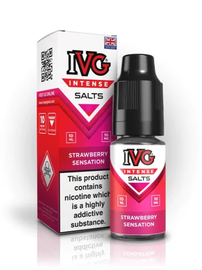 IVG Intense Salts E-Liquid cu Strawberry Sensation