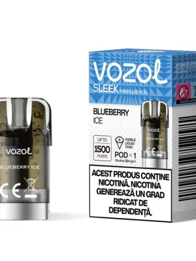Cartus Vozol SLEEK Blueberry Ice