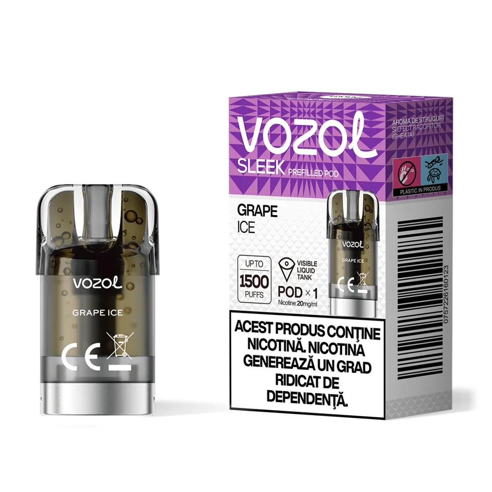 Cartus Vozol SLEEK Grape Ice