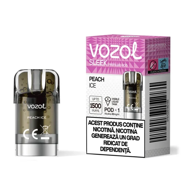 Cartus Vozol SLEEK Peach Ice