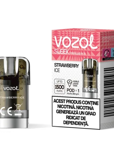Cartus Vozol SLEEK Strawberry Ice