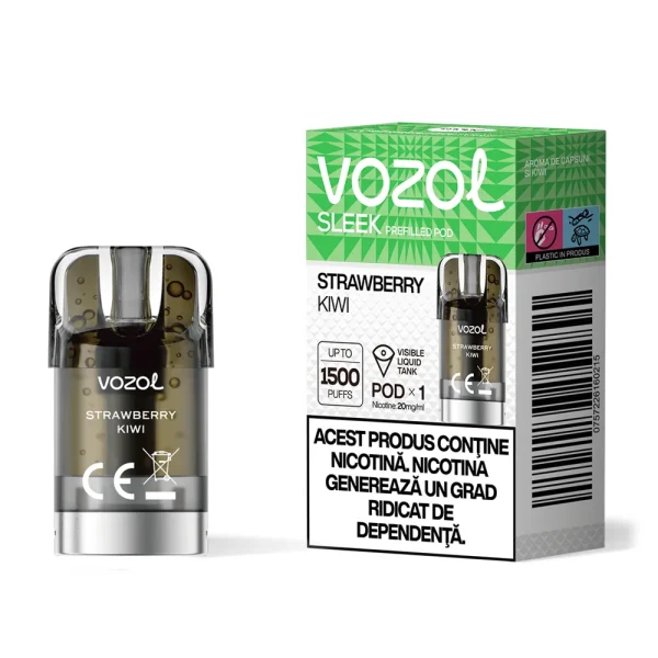 Cartus Vozol SLEEK Strawberry Kiwi