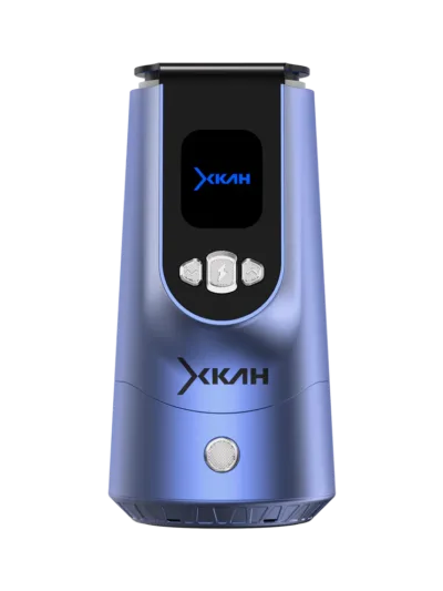 Creuzet Electric Narghilea XKAH Pro Blue – Fără Cărbuni, Control Digital Temperatură & Aromă Pură