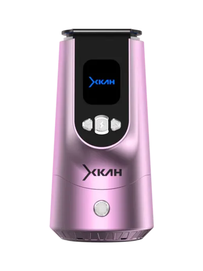 Creuzet Electric Narghilea XKAH Pro Pink – Fără Cărbuni, Control Digital Temperatură & Aromă Pură