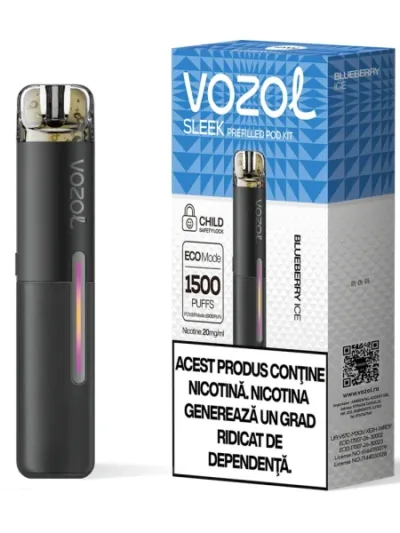 Kit Vozol SLEEK Blueberry Ice