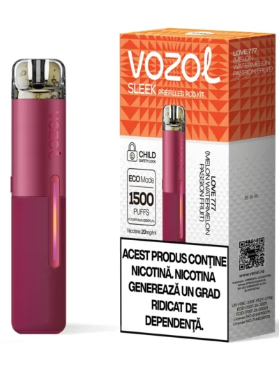 Kit Vozol SLEEK Love 777 (Melon Watermelon Passion Fruit)