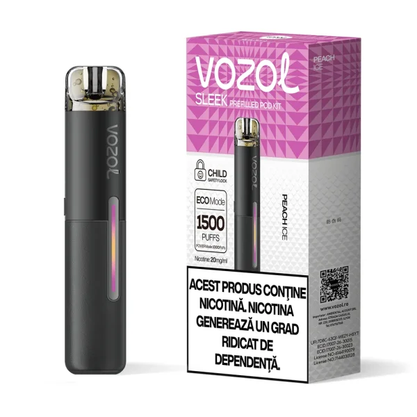 Kit Vozol SLEEK Peach Ice