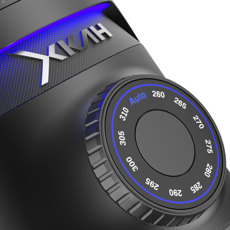 Creuzet Electric Narghilea XKAH Lite Blue – Fără Cărbuni, Control Digital Temperatură & Aromă Pură - imagine 4