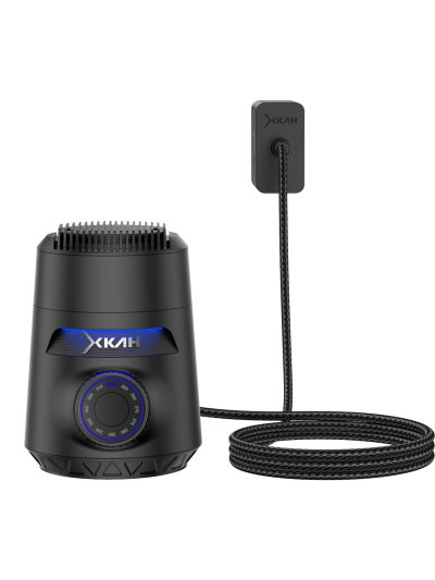 Creuzet Electric Narghilea XKAH Lite Black – Fără Cărbuni, Control Digital Temperatură & Aromă Pură