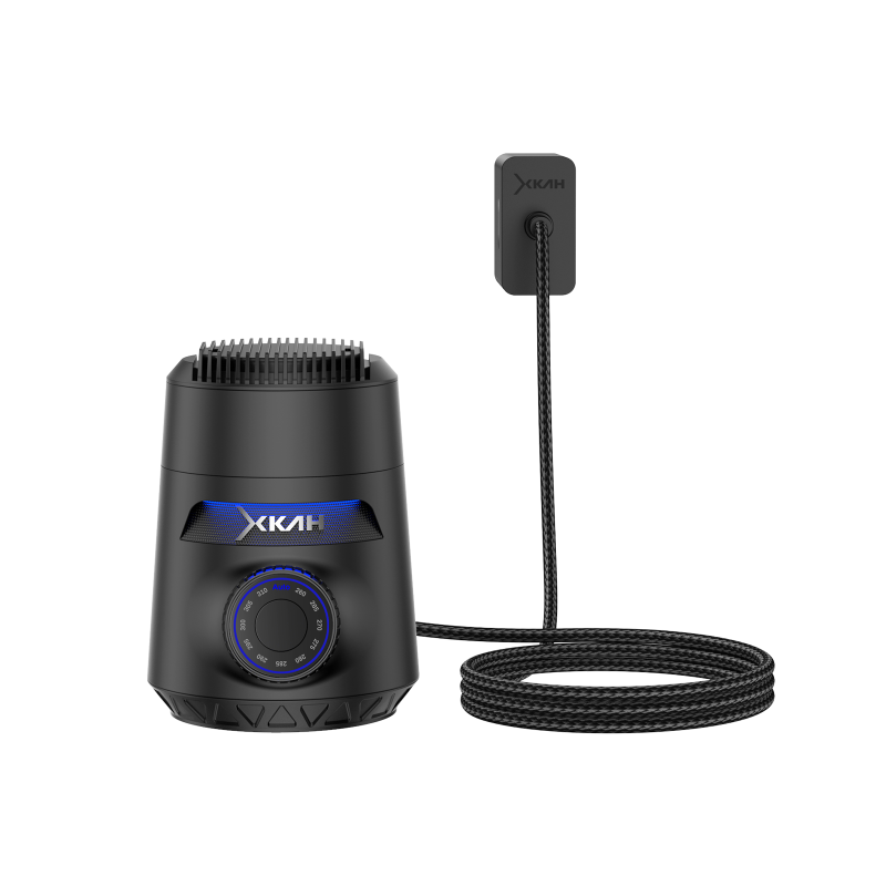 Creuzet Electric Narghilea XKAH Lite Black – Fără Cărbuni, Control Digital Temperatură & Aromă Pură